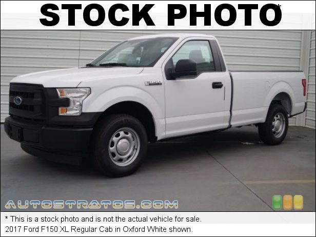 Stock photo for this 2017 Ford F150 XL Regular Cab 5.0 Liter DOHC 32-Valve Ti-VCT E85 V8 6 Speed Automatic