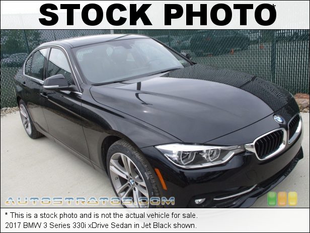 Stock photo for this 2017 BMW 3 Series 330i xDrive Sedan 2.0 Liter DI TwinPower Turbocharged DOHC 16-Valve VVT 4 Cylinder 8 Speed Automatic