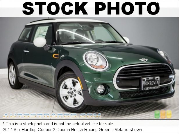 Stock photo for this 2017 Mini Hardtop Cooper 2 Door 1.5 Liter TwinPower Turbocharged DOHC 12-Valve VVT 3 Cylinder 6 Speed Automatic