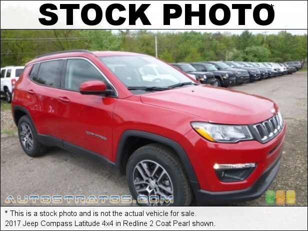 Stock photo for this 2017 Jeep Compass Latitude 4x4 2.4 Liter DOHC 16-Valve VVT 4 Cylinder 9 Speed Automatic