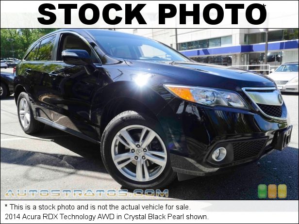 Stock photo for this 2014 Acura RDX Technology AWD 3.5 Liter SOHC 24-Valve i-VTEC V6 6 Speed Sequential SportShift Automatic