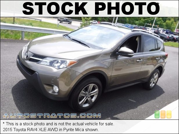 Stock photo for this 2018 Toyota RAV4 XLE AWD 2.5 Liter DOHC 16-Valve Dual VVT-i 4 Cylinder 6 Speed ECT-i Automatic