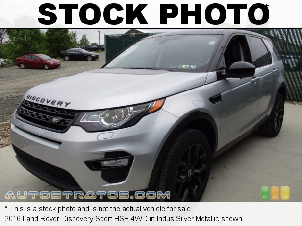 Stock photo for this 2016 Land Rover Discovery Sport HSE 4WD 2.0 Liter GDI Turbocharged DOHC 16-Valve VVT 4 Cylinder 9 Speed Automatic
