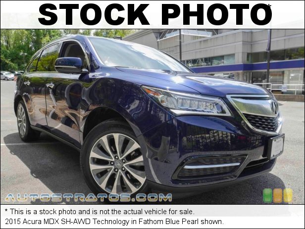 Stock photo for this 2015 Acura MDX SH-AWD Technology 3.5 Liter SOHC 24-Valve i-VTEC V6 6 Speed Sequential SportShift Automatic