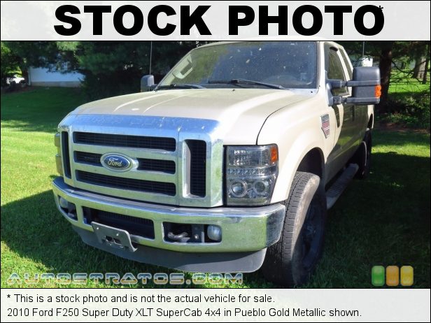 Stock photo for this 2010 Ford F250 Super Duty SuperCab 4x4 6.4 Liter OHV 32-Valve Power Stroke Turbo-Diesel V8 5 Speed Torqshift Automatic