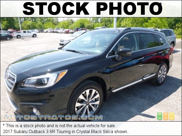 Stock photo for this 2017 Subaru Outback 3.6R Touring 3.6 Liter DOHC 24-Valve VVT Flat 6 Cylinder Lineartronic CVT Automatic