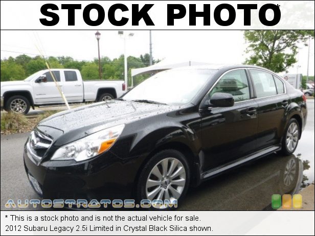 Stock photo for this 2012 Subaru Legacy 2.5i Limited 2.5 Liter SOHC 16-Valve VVT Flat 4 Cylinder Lineartronic CVT Automatic