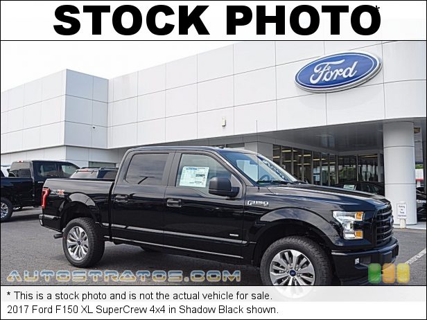 Stock photo for this 2017 Ford F150 SuperCrew 2.7 Liter DI Twin-Turbocharged DOHC 24-Valve EcoBoost V6 6 Speed Automatic
