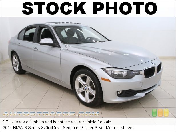 Stock photo for this 2014 BMW 3 Series 320i xDrive Sedan 2.0 Liter DI TwinPower Turbocharged DOHC 16-Valve 4 Cylinder 8 Speed Steptronic Automatic