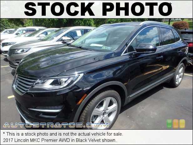 Stock photo for this 2017 Lincoln MKC Premier AWD 2.0 Liter GTDI Turbocharged DOHC 16-Valve Ti-VCT 4 Cylinder 6 Speed Automatic