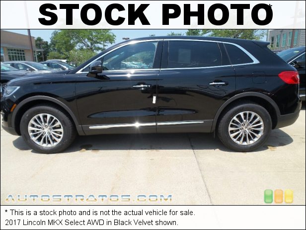 Stock photo for this 2018 Lincoln MKX Select AWD 3.7 Liter DOHC 24-Valve Ti-VCT V6 6 Speed Automatic