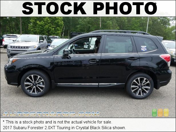 Stock photo for this 2017 Subaru Forester Touring 2.0 Liter DI Turbocharged DOHC 16-Valve VVT Flat 4 Cylinder Lineartronic CVT Automatic