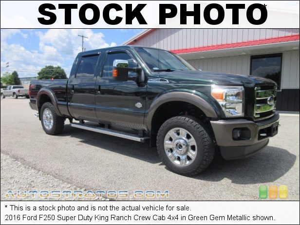 Stock photo for this 2016 Ford F250 Super Duty Crew Cab 4x4 6.7 Liter Power Stroke OHV 32-Valve Turbo-Diesel V8 6 Speed SelectShift Automatic