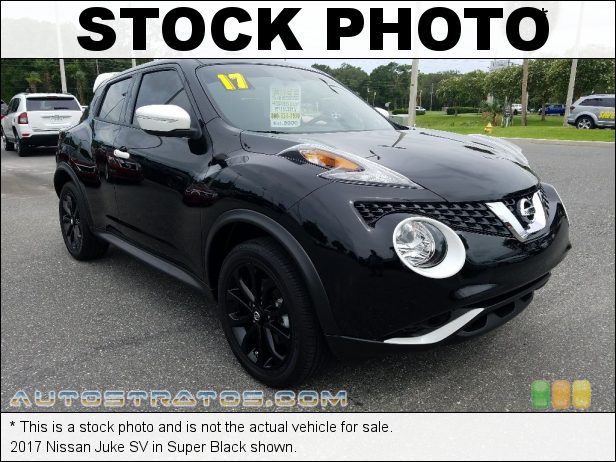 Stock photo for this 2017 Nissan Juke  1.6 Liter Turbocharged DOHC 16-Valve VVT 4 Cylinder Xtronic CVT Automatic