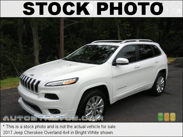 Stock photo for this 2016 Jeep Cherokee Overland 4x4 3.2 Liter DOHC 24-Valve VVT V6 9 Speed Automatic