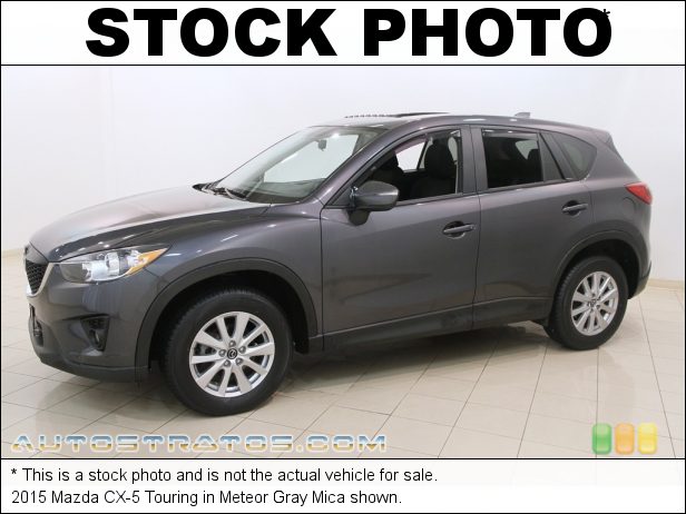 Stock photo for this 2015 Mazda CX-5 Touring 2.5 Liter SKYACTIV-G DI DOHC 16-Valve VVT 4 Cylinder 6 Speed Sport Automatic