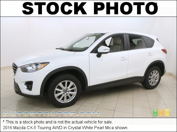 Stock photo for this 2016 Mazda CX-5 Touring AWD 2.5 Liter DI DOHC 16-Valve VVT SKYACTIV-G 4 Cylinder 6 Speed Sport Automatic