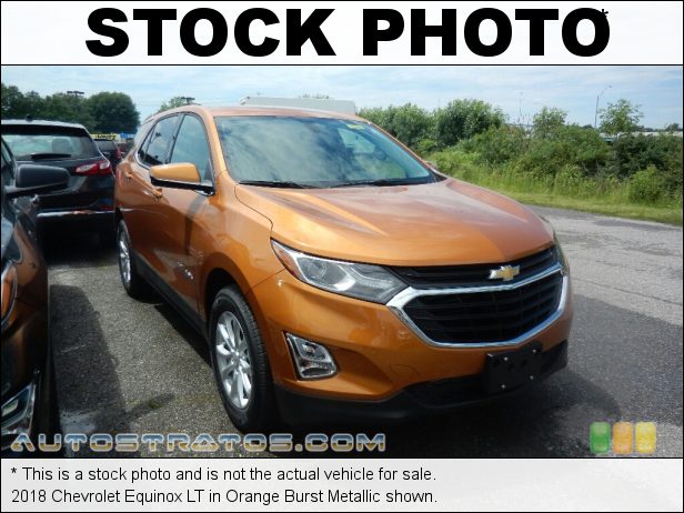 Stock photo for this 2018 Chevrolet Equinox LT 1.5 Liter Turbocharged DOHC 16-Valve VVT 4 Cylinder 6 Speed Automatic