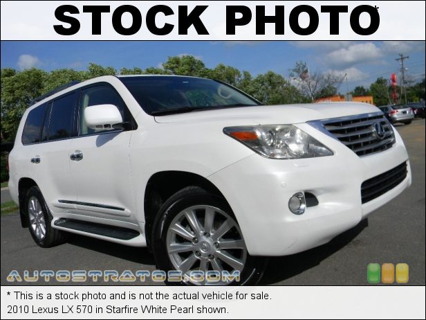 Stock photo for this 2018 Lexus LX 570 5.7 Liter DOHC 32-Valve VVT-iE V8 8 Speed ECT-i Automatic
