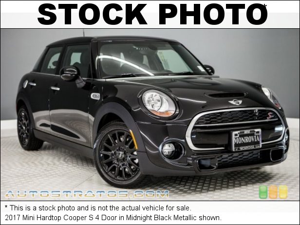 Stock photo for this 2017 Mini Hardtop Cooper S 4 Door 2.0 Liter TwinPower Turbocharged DOHC 16-Valve VVT 4 Cylinder 6 Speed Automatic