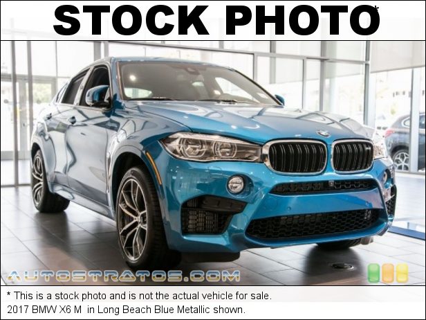 Stock photo for this 2017 BMW X6 M  4.4 Liter M TwinPower Turbocharged DOHC 32-Valve VVT V8 8 Speed M Sport Automatic