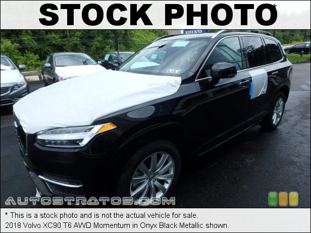 Stock photo for this 2018 Volvo XC90 T6 AWD Momentum 2.0 Liter Turbocharged/Supercharged DOHC 16-Valve VVT 4 Cylinder 8 Speed Automatic