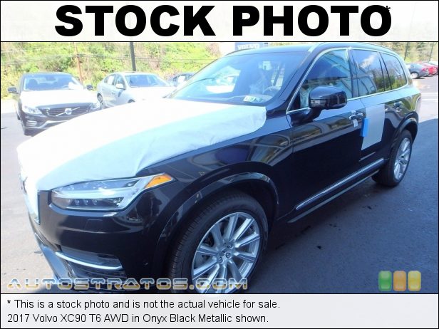 Stock photo for this 2017 Volvo XC90 T6 AWD 2.0 Liter Turbocharged/Supercharged DOHC 16-Valve VVT 4 Cylinder 8 Speed Automatic