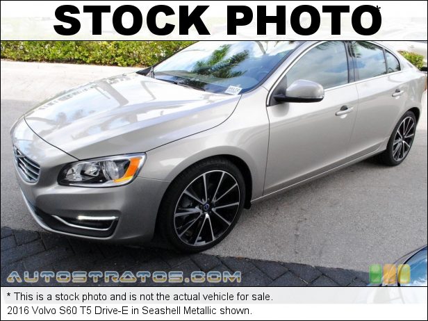 Stock photo for this 2016 Volvo S60 T5 Drive-E 2.0 Liter Turbocharged DOHC 16-Valve VVT 4 Cylinder 8 Speed Automatic