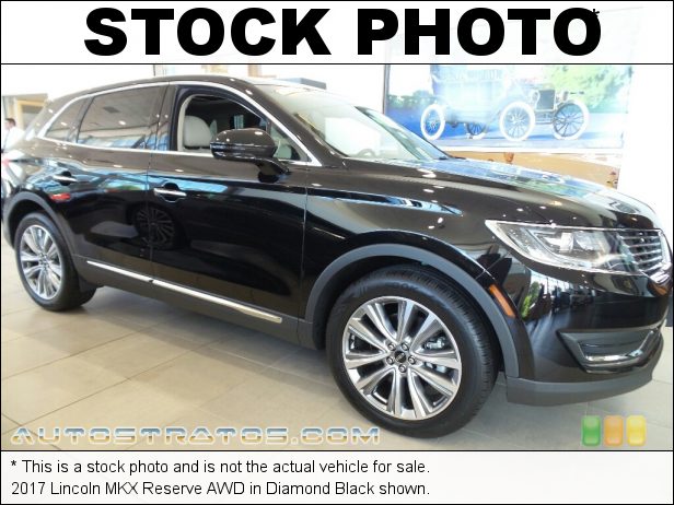 Stock photo for this 2017 Lincoln MKX Reserve AWD 2.7 Liter Turbocharged DOHC 24-Valve GTDI V6 6 Speed SelectShift Automatic