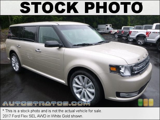 Stock photo for this 2017 Ford Flex SEL AWD 3.5 Liter DOHC 24-Valve Ti-VCT V6 6 Speed SelectShift Automatic