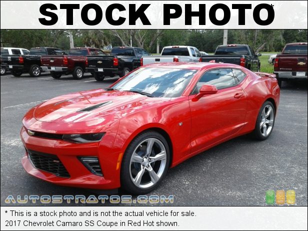 Stock photo for this 2017 Chevrolet Camaro SS Coupe 6.2 Liter DI OHV 16-Valve VVT V8 8 Speed Automatic