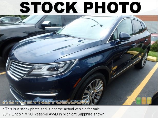 Stock photo for this 2017 Lincoln MKC Reserve AWD 2.0 Liter GTDI Turbocharged DOHC 16-Valve Ti-VCT 4 Cylinder 6 Speed Automatic
