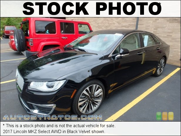 Stock photo for this 2017 Lincoln MKZ Select AWD 3.0 Liter GTDI Turbocharged DOHC 24-Valve V6 6 Speed Automatic
