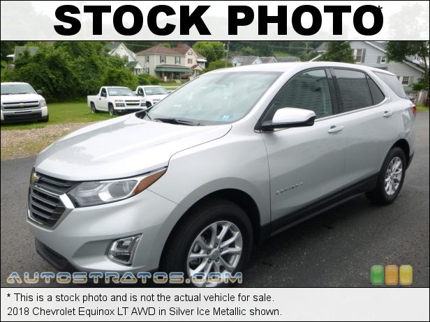 Stock photo for this 2018 Chevrolet Equinox LT AWD 1.5 Liter Turbocharged DOHC 16-Valve VVT 4 Cylinder 6 Speed Automatic