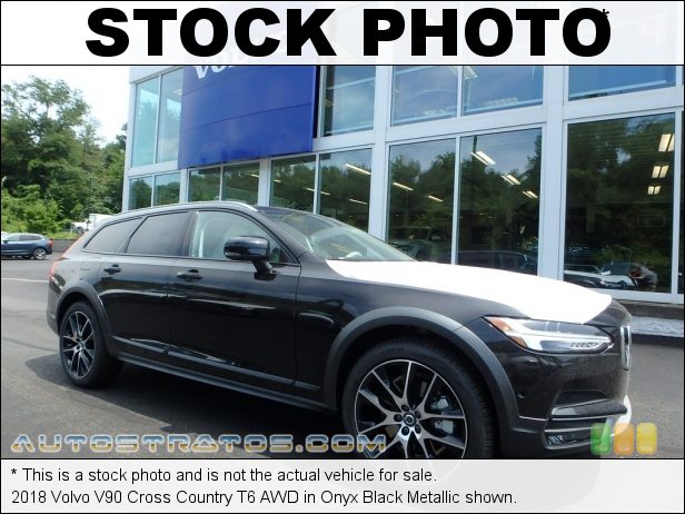 Stock photo for this 2018 Volvo V90 Cross Country T6 AWD 2.0 Liter Turbocharged DOHC 16-Valve VVT 4 Cylinder 8 Speed Automatic