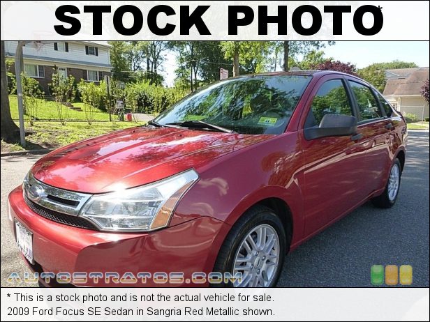 Stock photo for this 2009 Ford Focus SE Sedan 2.0 Liter DOHC 16-Valve Duratec 4 Cylinder 4 Speed Automatic