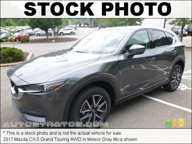 Stock photo for this 2017 Mazda CX-5 Grand Touring AWD 2.5 Liter SKYACTIV-G DI DOHC 16-Valve VVT 4 Cylinder 6 Speed Automatic