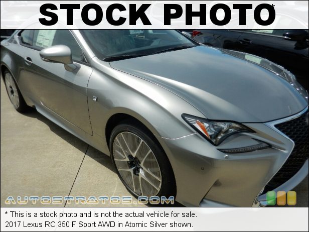 Stock photo for this 2017 Lexus RC 350 AWD 3.5 Liter DOHC 24-Valve VVT-i V6 6 Speed Automatic
