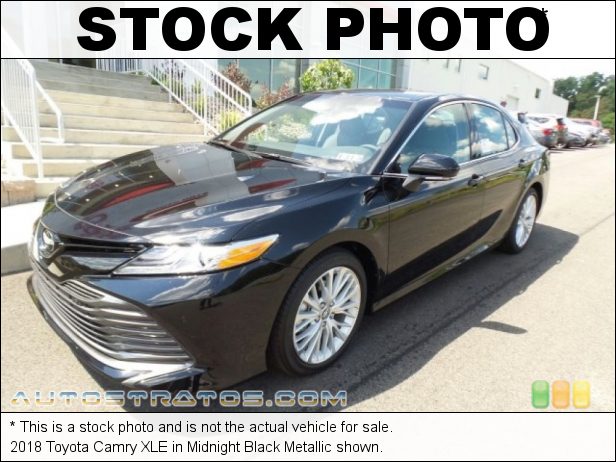 Stock photo for this 2018 Toyota Camry  2.5 Liter DOHC 16-Valve Dual VVT-i 4 Cylinder 8 Speed Automatic