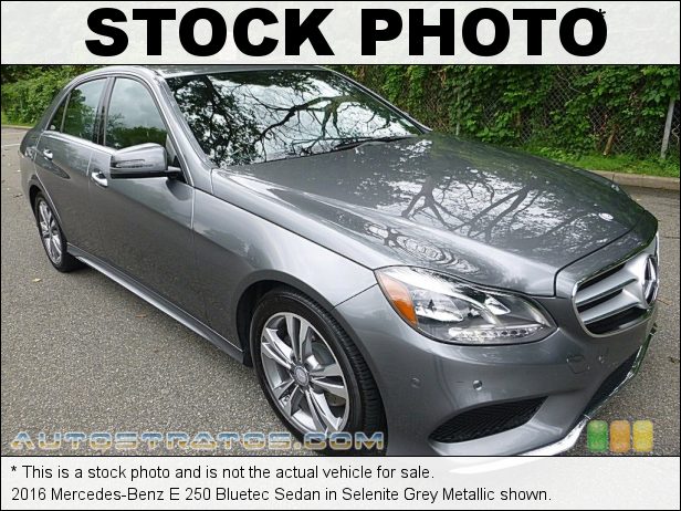 Stock photo for this 2016 Mercedes-Benz E 250 Bluetec Sedan 2.1 Liter Twin-Turbocharged BlueTEC Diesel DOHC 16-Valve 4 Cylin 7 Speed Automatic