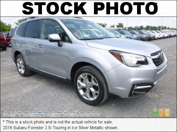Stock photo for this 2018 Subaru Forester 2.5i Touring 2.5 Liter DOHC 16-Valve VVT Flat 4 Cylinder Lineartronic CVT Automatic