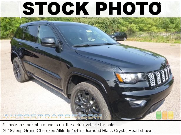 Stock photo for this 2018 Jeep Grand Cherokee Altitude 4x4 3.6 Liter DOHC 24-Valve VVT Pentastar V6 8 Speed Automatic