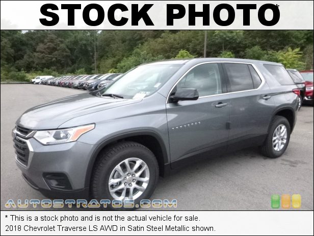 Stock photo for this 2018 Chevrolet Traverse LS AWD 3.6 Liter DOHC 24-Valve VVT V6 6 Speed Automatic