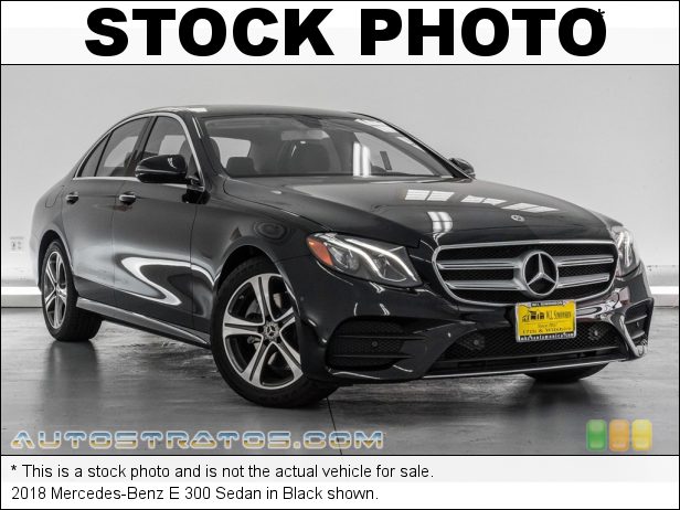 Stock photo for this 2018 Mercedes-Benz E 300 Sedan 2.0 Liter Turbocharged DOHC 16-Valve VVT 4 Cylinder 9 Speed Automatic