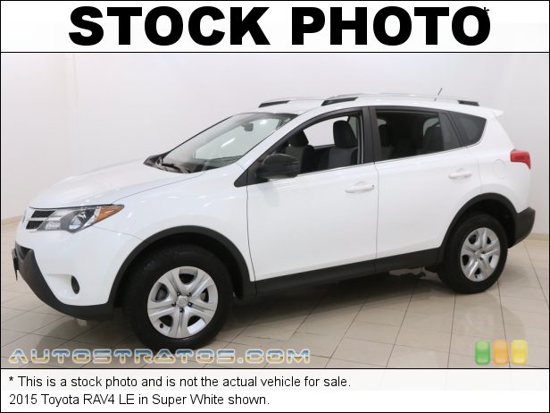 Stock photo for this 2015 Toyota RAV4 LE AWD 2.5 Liter DOHC 16-Valve Dual VVT-i 4-Cylinder 6 Speed ECT-i Automatic