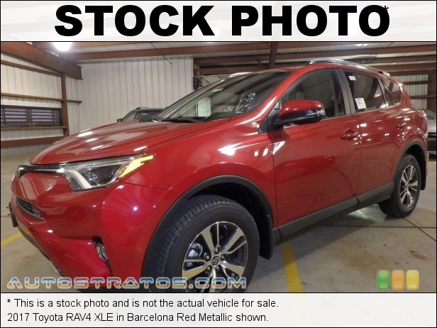 Stock photo for this 2017 Toyota RAV4 XLE AWD 2.5 Liter DOHC 16-Valve Dual VVT-i 4 Cylinder 6 Speed ECT-i Automatic