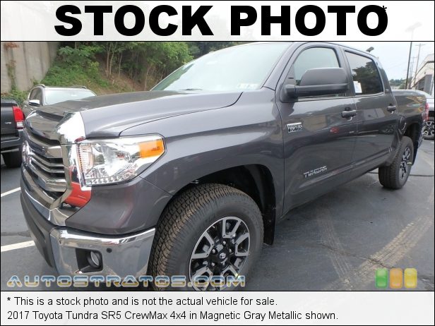 Stock photo for this 2016 Toyota Tundra SR5 CrewMax 4x4 5.7 Liter i-Force DOHC 32-Valve VVT-i V8 6 Speed ECT-i Automatic