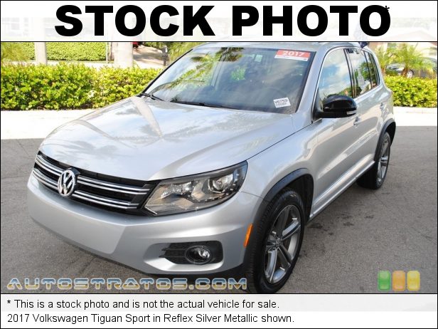 Stock photo for this 2017 Volkswagen Tiguan Sport 2.0 Liter Turbocharged DOHC 16-Valve VVT 4 Cylinder 6 Speed Tiptronic Automatic