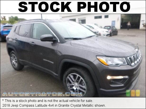 Stock photo for this 2018 Jeep Compass Latitude 4x4 2.4 Liter DOHC 16-Valve VVT 4 Cylinder 9 Speed Automatic