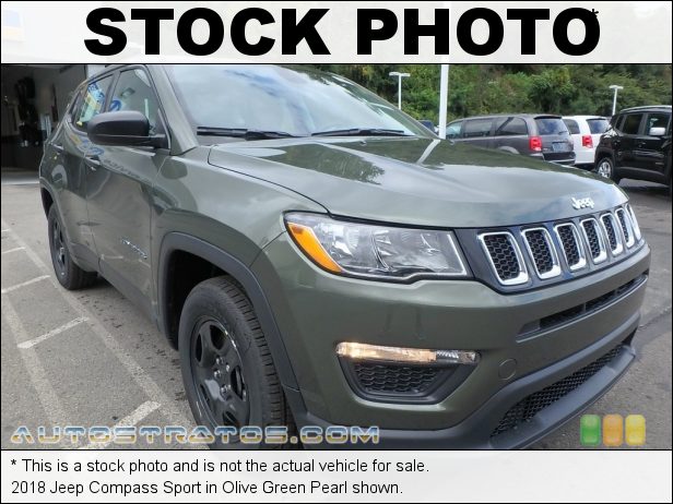 Stock photo for this 2018 Jeep Compass Sport 2.4 Liter DOHC 16-Valve VVT 4 Cylinder 6 Speed Manual